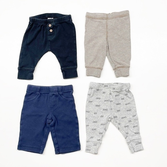 Carter’s 4 pack baby boys pants set - Picture 1 of 4